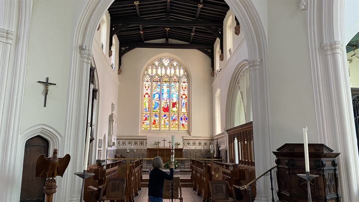 Preparing the Lady Chapel